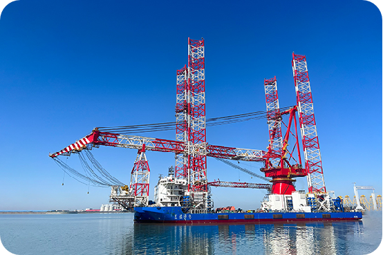 1600噸大型深遠(yuǎn)海風(fēng)電安裝平臺(tái)